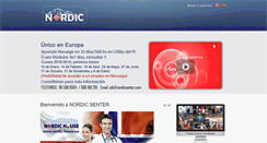 Desktop Screenshot of nordicsenter.com